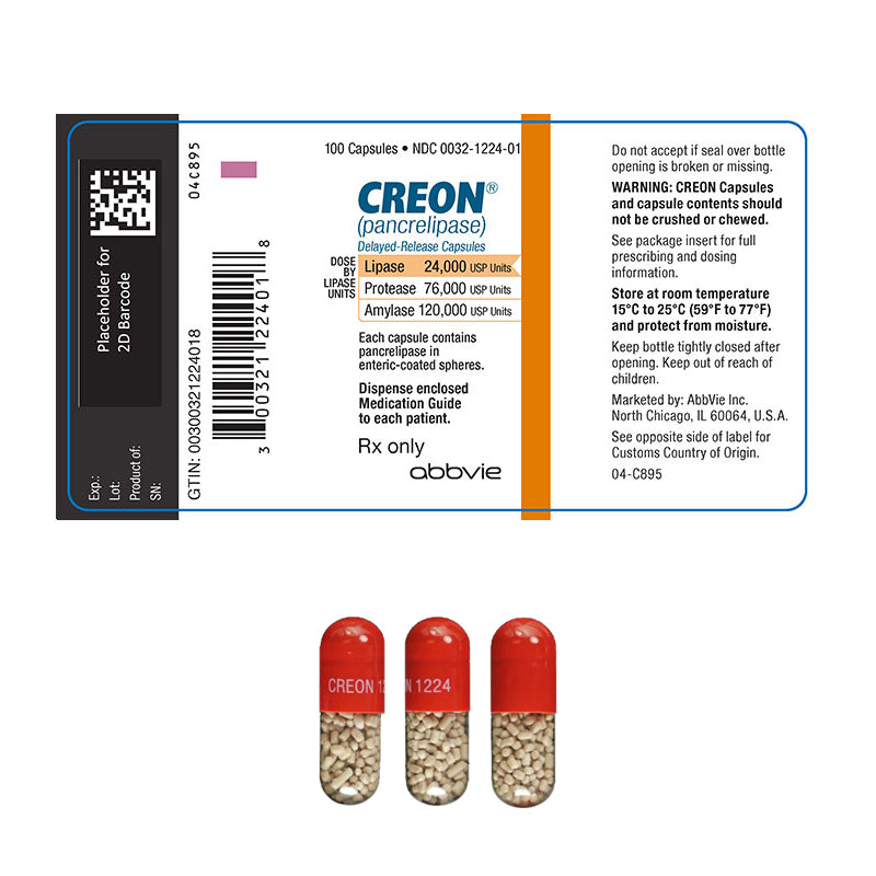 CREON (Pancrelipase) - Ships From USA