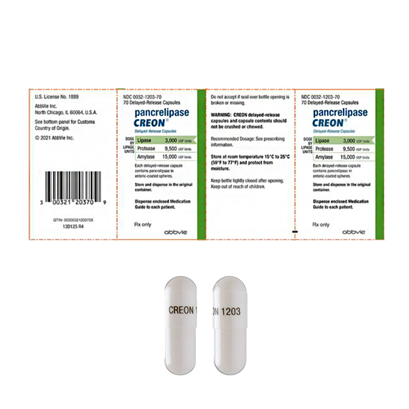 CREON (Pancrelipase) - Ships From USA
