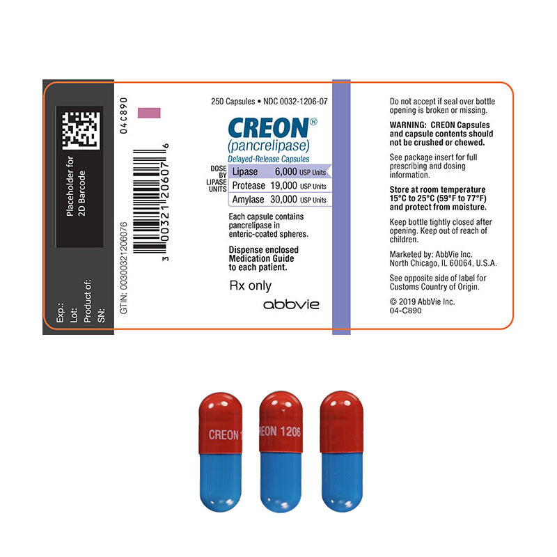 CREON (Pancrelipase) - Ships From USA