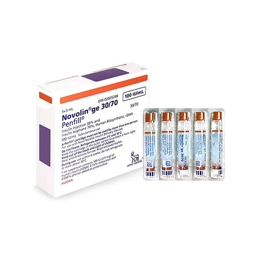 Novolin GE 30/70 (Insulin Regular/NPH)